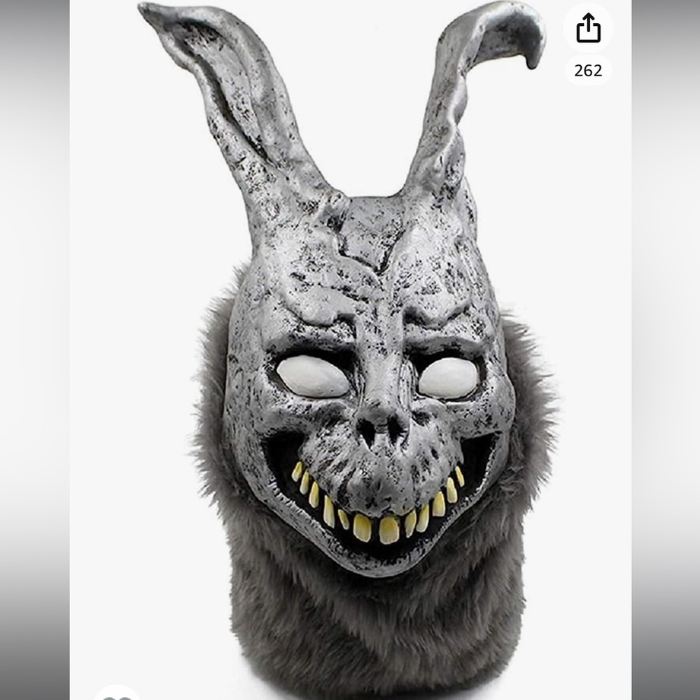 EVIL BUNNY HALLOWEEN MASK GLOW IN DARK 🐰✨